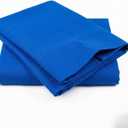 Tache 2-Piece Pillowcase Set - 100% Egyptian Quality Cotton, 1000 Thread Count, Cooling & Breathable Bedding - Standard/Queen (20x30), Royal Blue