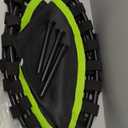 ZCMHAXJ Foldable Mini Trampoline, 36"/40"/48" Rebounder Trampoline for Adults & Kids, 440lbs Capacity Indoor Fitness Workout Exercise Equipment (Green)