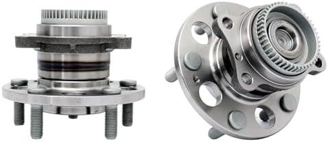 FKG 512492 Rear Wheel Bearing Wheel Hub Assembly fit for 2013-2016 Hyundai Elantra, 2012-2017 Hyundai Veloster, 2014-2018 Kia Forte, Set of 2
