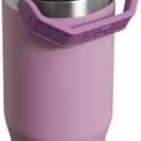 Stanley IceFlow Flip Straw Tumbler with Handle 30 oz | Twist On Lid and Flip Up Straw | Leak Resistant Water Bottle | Insulated Stainless Steel |BPA-Free | Lilac