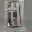 Case for iPhone 17 Air, Matte Finish Heavy Duty Soft Back Cover with Reinforced Corners TPU Soft Bumper Retro Cassette Tape Case Compatible with iPhone 17 Air