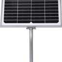 SUNER POWER 10 Watt Solar Panel Powered Charger Kit + Tubular Mount Bracket for Automatic Gate Opener, Electrical Fence, etc