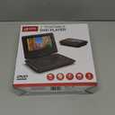 GPX PD701B PD701B Standard Portable DVD Player with 7-in. Swivel Screen and Remote