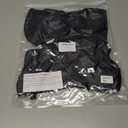 Women's Halter Triangle Bikini Set Tie Side String Bathing Suit Two Piece Cheeky Thong Swimsuit for Women (Black, S)