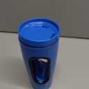 Rehabilitation Advantage Hand In Mug Adaptive Drinking Cup Blue,16 ounces