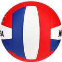 Mikasa VQ2000 Micro Cell Volleyball (Red/ White/ Blue)