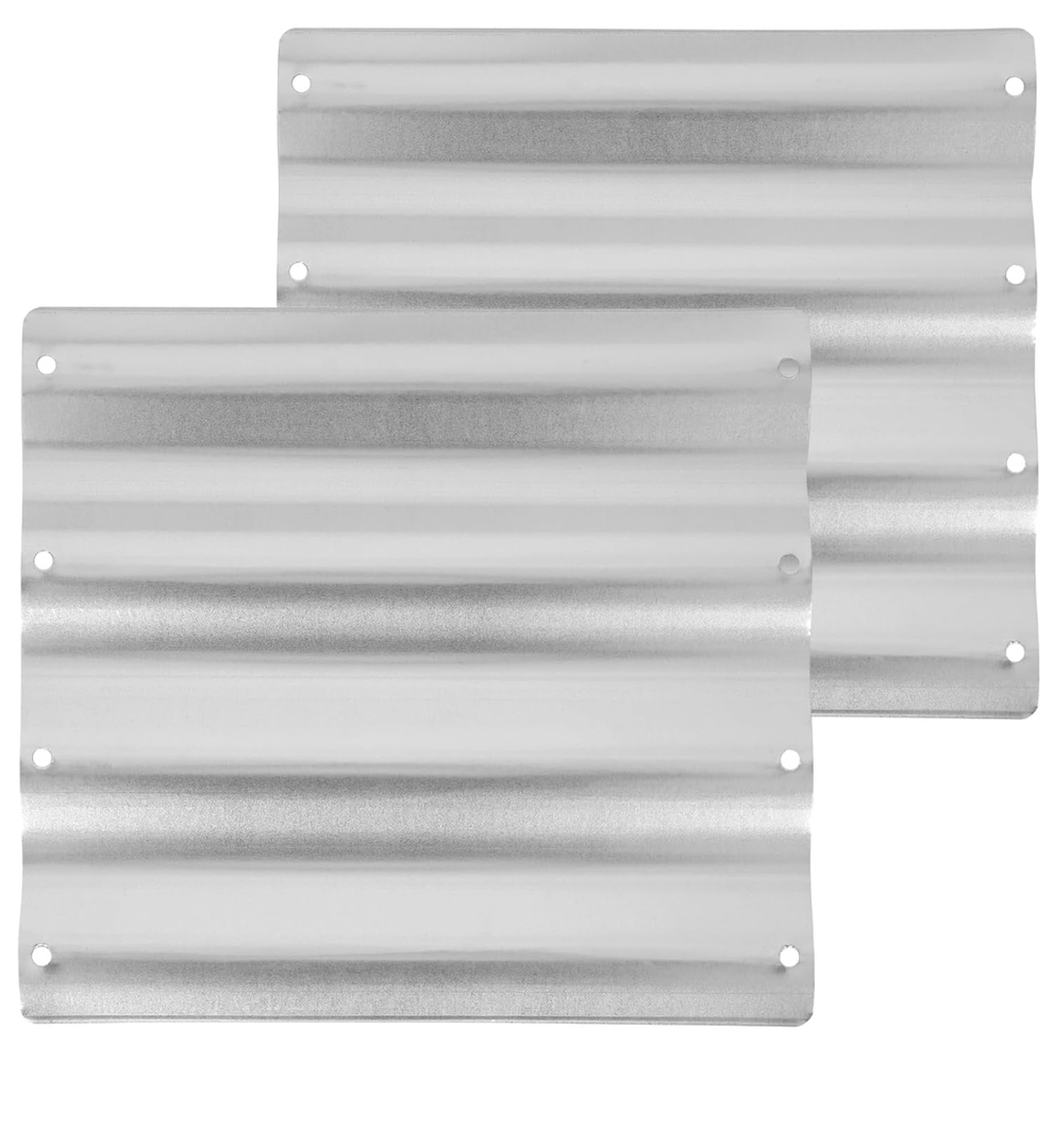 Galvanized Raised Garden Bed Outdoor Extension Panels - Silver