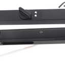 Saluaqui Slim Smart Door Lock, Keyless Entry Door Lock, Sliding Smart Patio Door Handle Set, Bluetooth Digital Keypad Fingerprint Smart Mortise Patio Door Lock for Home Glass Sliding Door