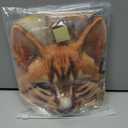 Valpeak 3D Cat Mask, Cat Headband, and Funny Cat Socks with cat Tails (Orange Cat Three-piece)