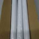 UIOSANRT White Shower Curtain Rod 31-79 inches, Stainless Steel Shower Rod & Tension Rod, Adjustable Tension Shower Curtain Rod for Bathroom, Windows, Closet
