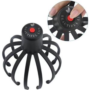 Electric Scalp Massager with 3 Modes, 360 Degree Head Massager, Cordless Portable Head Scratcher for Stress Relax