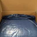 Robelle 18 x 33 ft Heavy Duty Blue Winter Oval Pool Cover for Above Ground Pools, 4 ft Overlap (22 x 37 ft Cover Size), Solid 8 x 8 Scrim, 2.36 oz/yd2, Style: 351833-4