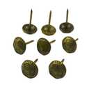 DLAHPJPT 200 Pieces 11x17mm Antique Brass Stripe Upholstery Tacks Nails
