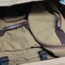 IT'SCARL Large backpack for men,Travel backpack,Carry on, Canvas big bag,Work back pack(khaki), Medium