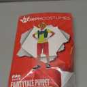 fun shack Fairytale Puppet Costume Kids, Book Characters Costumes for Kids, Storybook Character Costumes (Large, Yellow)