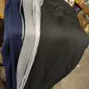 4 Pack Men's Big and Tall Sweatpants Thin Athletic Workout Joggers Baggy Lounge Drawstring Plus Pants with Pockets (4 XLarge, Black, Gray, Light Gray, Navy Blue)