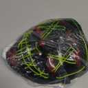 Halloween LED Light Up Mask, Scary Glowing Mask for Cosplay Costumes, Festival, Carnival Party Supplies Gifts (Green)