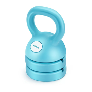 Adjustable Kettlebell Weight Set: 3-in-1 Kettlebells (5lbs 8lbs 12lbs) for Home Gym Full-Body Workout Strength Training Weight Loss | Good for Beginners
