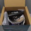 Kids Drum Set 5 Piece Toddlers Jazz Drum Kit with Stool Musical Instrument Toys for 3 4 5 6 7 Year Old Boys Girls Birthday Gift