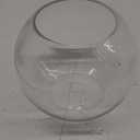 Craft And Party, Glass Bubble Bowl, 4.5" Height x 6" Width Glass Fish Bowl Vase, Bubble Bowl vase for Terrarium, Flower vase Centerpiece