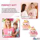 Crochet Kit for Beginners - 2 PCS Pink Spring Outing Pig Knitting Kit,Adult Beginner Crochet Kit, Beginner Crochet kit for Kids with Step-by-Step Video Tutorial