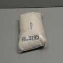 10ft x 10ft Ivory Chiffon Backdrop Curtain with Lights String for Parties,2 Panels Sheer Tulle Curtain Wedding Photo Backdrop with Lights for Baby Shower Birthday Party Ceremony Home Decorations