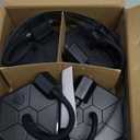 Fly Fans for Tables, Fly Repellent Fan Outdoor Indoor Keep Flies Away, Fly Repellent Fans for Tables with Holographic Blades for Picnic, Party, Restaurant, Kitchen, and BBQ, 4 Pack Black