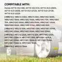 GICOOL 44710-VL0-L02ZB Front Wheels, 8 Inch Wheels Fit for Honda HRR216 HRS216 HRT216 Walk-behind Lawn Mower, 8 Inch Wheels, Pack of 2