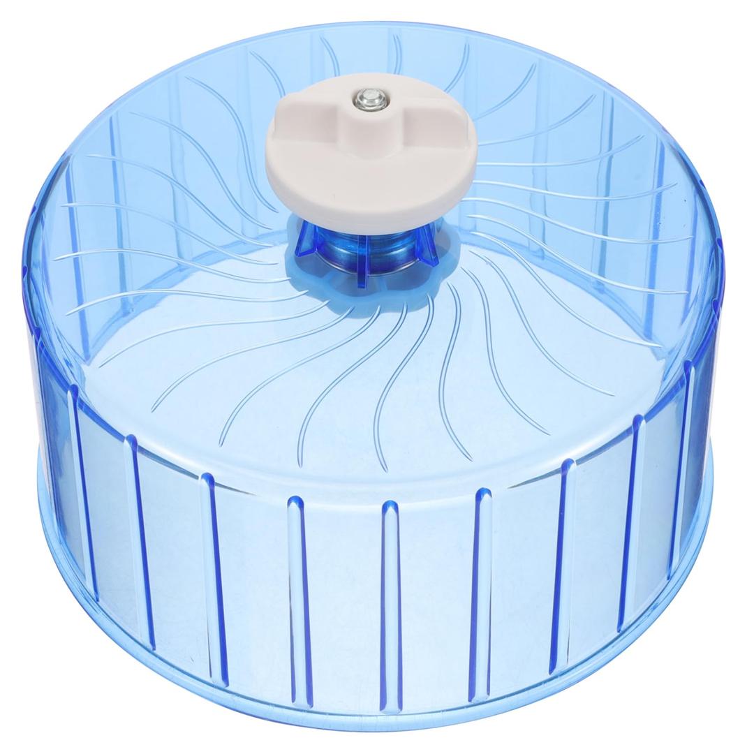 Silent Hamster Wheel for Small Pets Quiet Running Exercise for Hamsters Gerbils Hedgehogs and Chinchillas Sky Blue Cage Accessory for Nighttime Activity