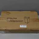 44 Gal Laundry Hamper with Wheels, Large Capacity Laundry Basket with Wheel and Handle, Black Fabric Rolling Dirty Clothes Hamper for Bathroom Dorm Closet Home Hotel (170L)