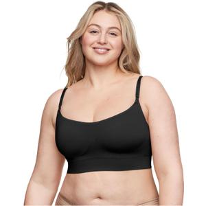 Warner's Womens Comfort Bra (XX-Large, Black)