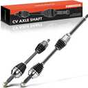 A-Premium Pair (2) Front CV Axle Shaft Assembly Compatible with Nissan Altima 2007-2013 2.5L Automatic CVT Trans, Rogue 2008-2013 FWD, Rogue Select 2014-2015 FWD, Driver and Passenger Side