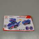 Hirger Transforming Dinosaur Car Toy for Kids, Auto Transformer Monster Truck Toys with Light & Sound for Toddler 1 2 3 4 5 Year Old, Birthday Gifts for Boy, Christmas Stocking Stuffers (Green)