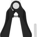Swihauk Heavy Duty Dog Nail Clippers and Trimmers, Professional Pet Nail Clippers with Nail File for Dogs Cats Small Animal, Claw Clippers with Safety Guard to Prevent Over-Cutting, Black (Blue)