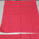 Cloth Napkins Dinner Washable Set of 4 in Cotton Linen Fabric Premium Quality, Mitered Corners for Reusable Every Day Use Pre Shrunk and Good Absorbency Christmas Cloth Napkins (Pack of 4, Fuchsia)