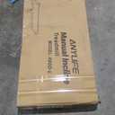 Walking Pad Treadmill, Anylife Incline Walking Pads Under Desk 330lb Capacity, 2.5HP Portable Treadmills for Home, Compact Treadmill Small Running Pad with LED Display, Remote Control (Dark Red)