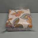 Boho Throw Blanket for Bed, 100% Cotton Soft Rustic Quilt Fall Blanket, 80"x90" Floral Printed Farmhouse Decor Bed Blankets, All Season Rustic Reversible Bohemian Throw Quilt