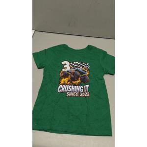 Birthday Monster Truck 4T  Boys 3rd Party Born 2022 T-Shirt