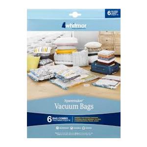Whitmor Spacemaker Vacuum Bags - Assorted, 6 ct