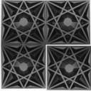 33 Pack 3D Wall Panels for Interior Wall Decor, Paneles Decorativos para Pared, Black Accent Wall Peel and Stick, 12''x12'' PVC Wall Panels for Gaming Room, Bedroom, Living Room, TV Background