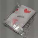 Horaldaily Valentine Tablecloth 5270 Inch Rectangular, Heart-Shaped Pattern Sketchy Style White Washable Festive Table Cover for Party Picnic Dinner Decor