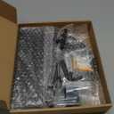 Nekon Key Holder for Wall - 9.8 Inch Apartment Wall Decor with Shelf and 8 Key Hooks, Circular Wood Key Hanger for Home Decor (Black)