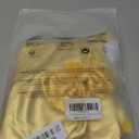 ZYBOUTIC Girls Metallic Skirts Sparkle Shiny Toddler Ruched Mini Skirts PU Faux Leather Birthday Short Skirts Party Halloween Christmas Newyear Gold 6 Years L