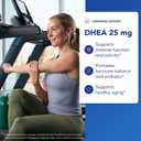 Pure Encapsulations DHEA 25 mg, 60 Capsules (EXP 07/15/27)