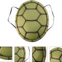 5Pcs Halloween Turtle Costume EVA Turtle Shell Kids Turtle Shell Novelty Halloween Cosplay Costume Turtle Shell Backpack for Adultss Kids Halloween Dress Up Party Costume (5Pcs)