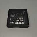 LMS Mic Stand Phone Holder, Flexible Phone Holder for Microphone Stand, iPhone Music Stand Holder Mount, Mic Stand Cell Phone Clip for iPhone 15 14 13 12 Pro Max Samsung Galaxy Pixel (Long, 16)