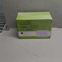 ECOLipak 100% Compostable 5 Compartment Plates, 100 Pack Disposable Compartment Paper Plates, 12.5 * 8.6 inch Biodegradable Sugarcane Plates, Eco-Friendly School Lunch Trays