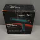 2000 Watt Negative Ionic Hair Dryer, Professional Salon Blow Dryer, Low Noise Fast Drying & Powerful AC Motor and Diffuser Comb for Men Women,3 Heat & 2 Speed Settings, Easy to Use- Green