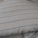 Tommy Hilfiger - King Comforter Set, Super Soft Bedding with Matching Sham, Breathable Bed Essentials (Modern Stripe White, King)