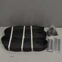 2" Thick Gravel Ground Grid 4ft x 40ft - Geo Grid Driveway Stabilization Grids, Gravel Retainer Grid 1885 LBS Per Sq ft, Geocell Geogrid for Walkway Driving RV Parking Slopes and Garden